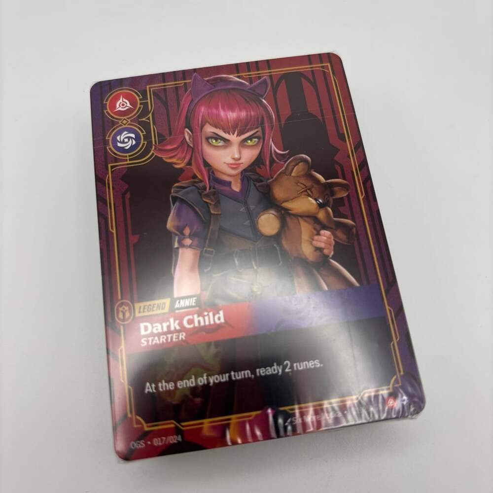 Riftbound LOL TCG Proving Grounds Annie Dark Child Deck - SEALED
